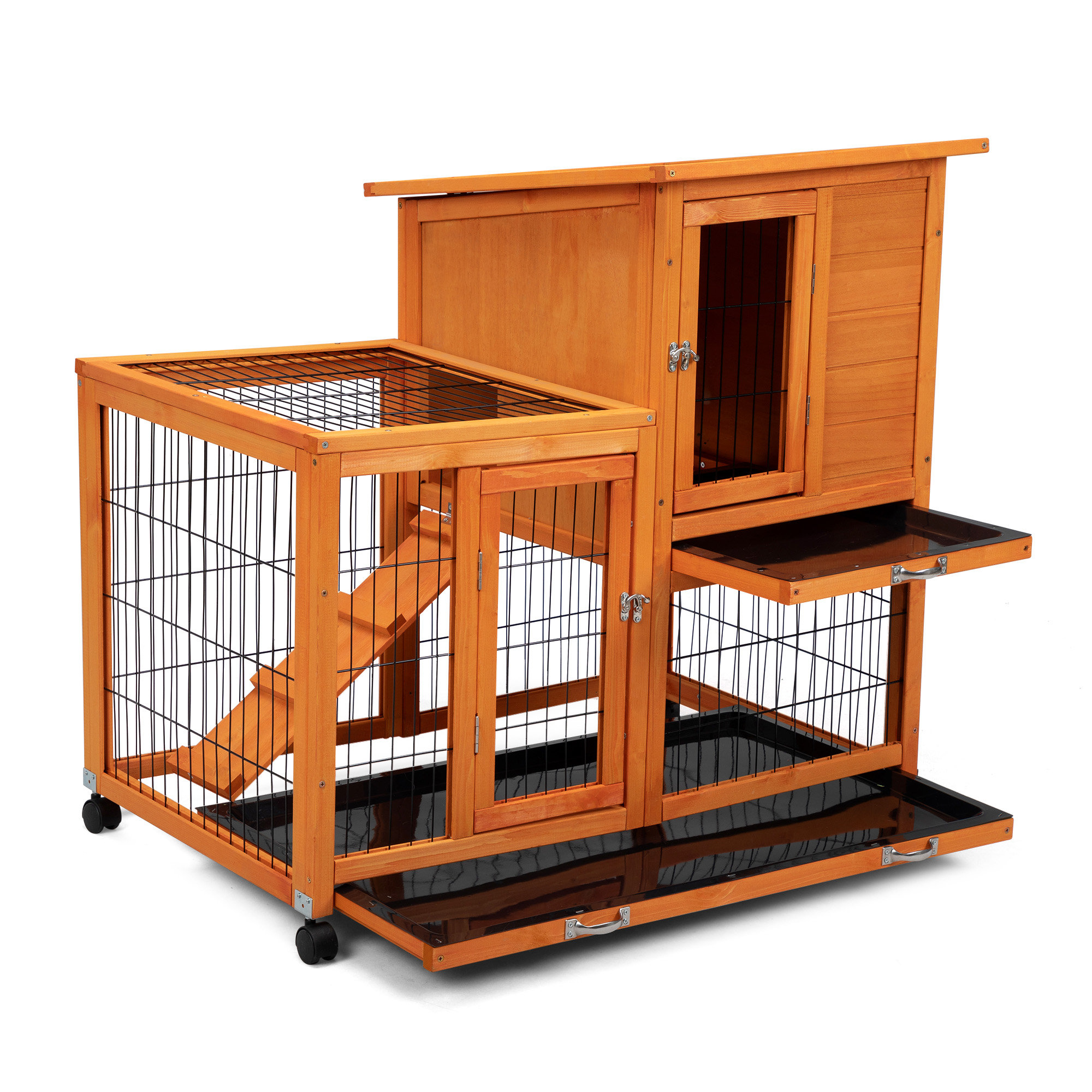 One Allium Way Detachable Rabbit Hutch - Wayfair Canada