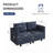 Tomario 61" Upholstered Loveseat With Storage-73474449