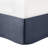 Luxury Navy Bedding King - 7 Pieces With Comforter, Shams & Bed Skirt Piece For Machine Washable Comforter-119384199-119384201