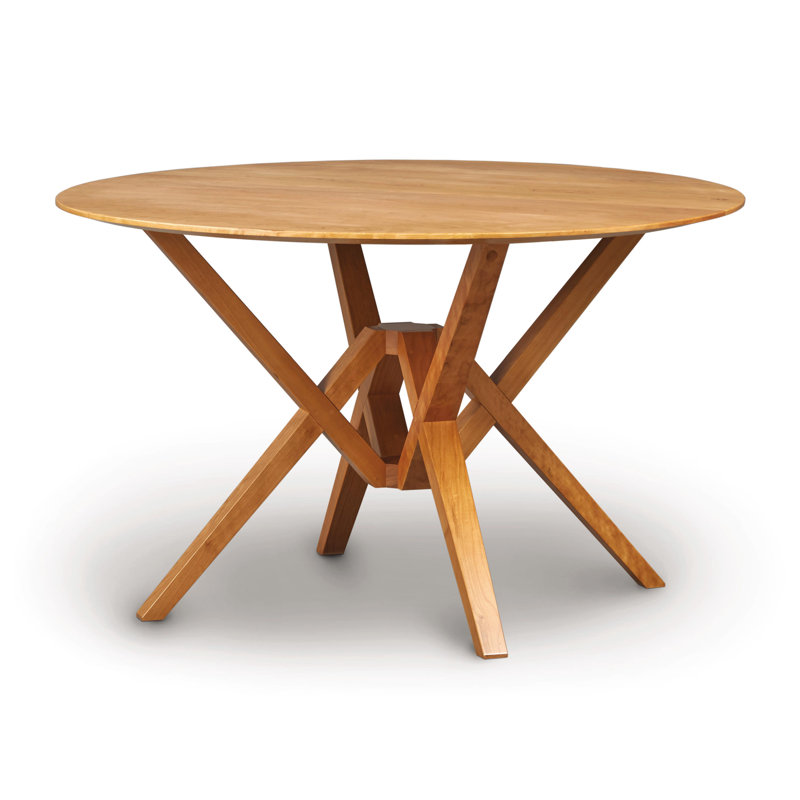 Table de bout fixe Exeter, Cerisier naturel, L 48 po x l 48 po