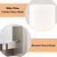 Venice Bathroom Modern Brass Wall Light Milky White Cylinder Glass Set Of 2-1030555489