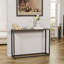 Console industrielle étroite avec conception enveloppée haut de gamme pour vestibule, salon et couloir