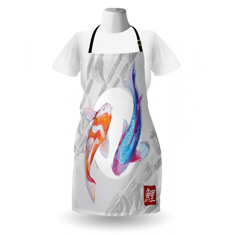 Tablier de poisson koi