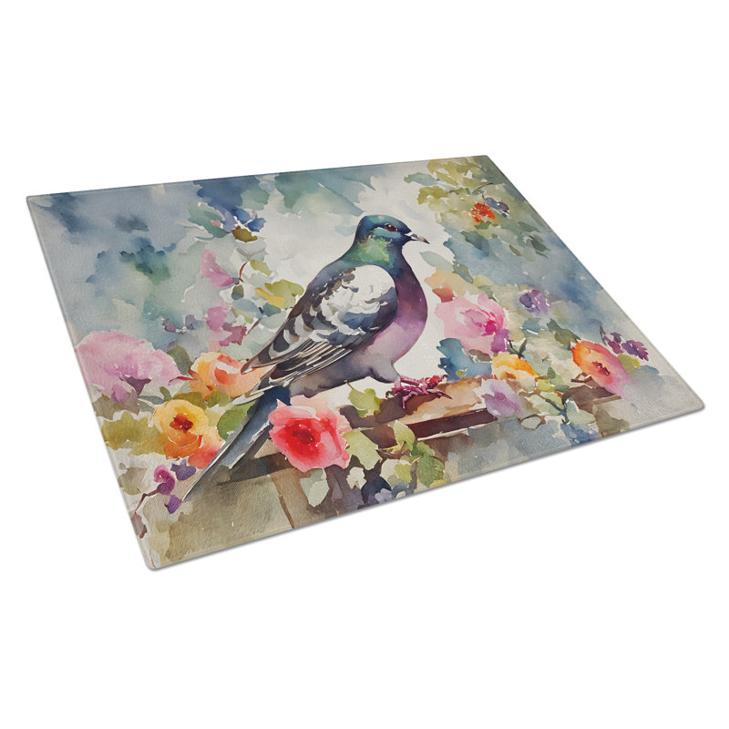 Pigeon Glass Cutting Board