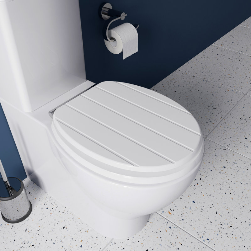 Soft Close Round Standard Toilet Seat