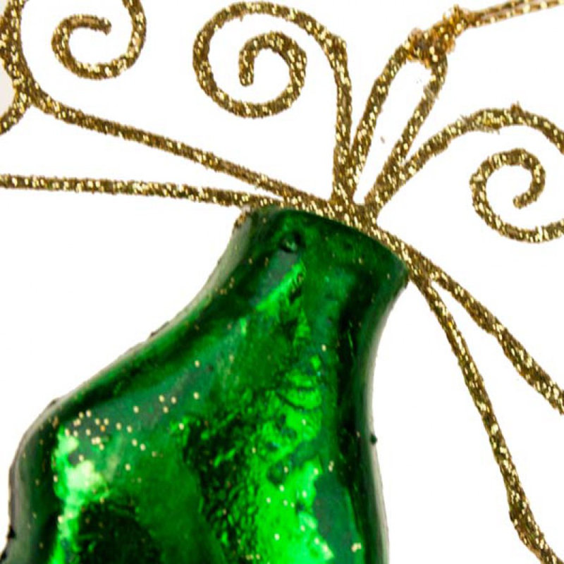 14cm Hanging Figurine Ornament, Green