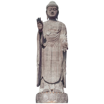 Ushiku Daibutsu Buddha Japan Cardboard Standup