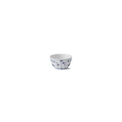 Blue Fluted Plain Bowl 3.35"