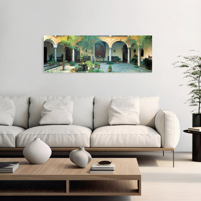 Granada Spain Peaceful Abstract Architecture Flower Wall Art