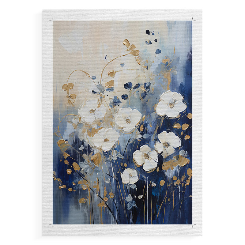 Série FLORAL CCLXV - Impression sur toile seulement - NON CADRE, H 18 po x l 12 po