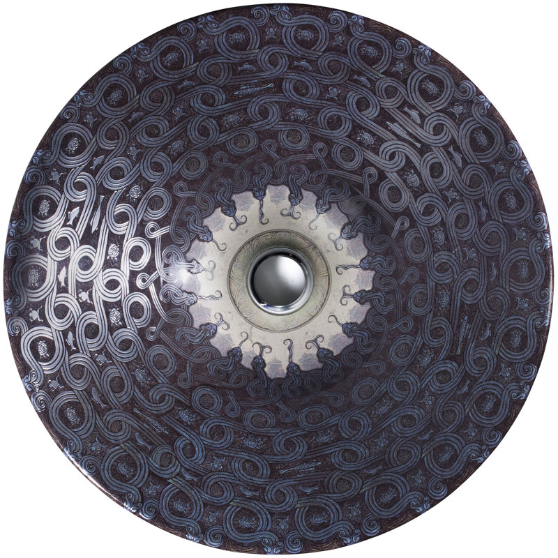 Conical Bell® Vitreous China Circular Vessel Bathroom Sink