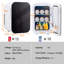 Symple Stuff 10 L Countertop Mini Fridge-2114000438