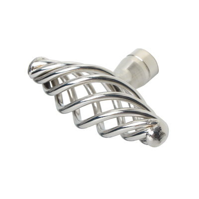 Utopia Alley Aire Cabinet Ring Pull Knob - Decorative Cabinet Drop Pull Knobs For Cabinets And Drawers - Vintage Cabinet Hardware With Hand Finished Polished Nickel - Metal Drawer Pull Knobs 2.4" (Set Of 25)
