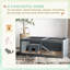 Wooden Hamster Cage with Sliding Tray Openable Top Hut-108204422