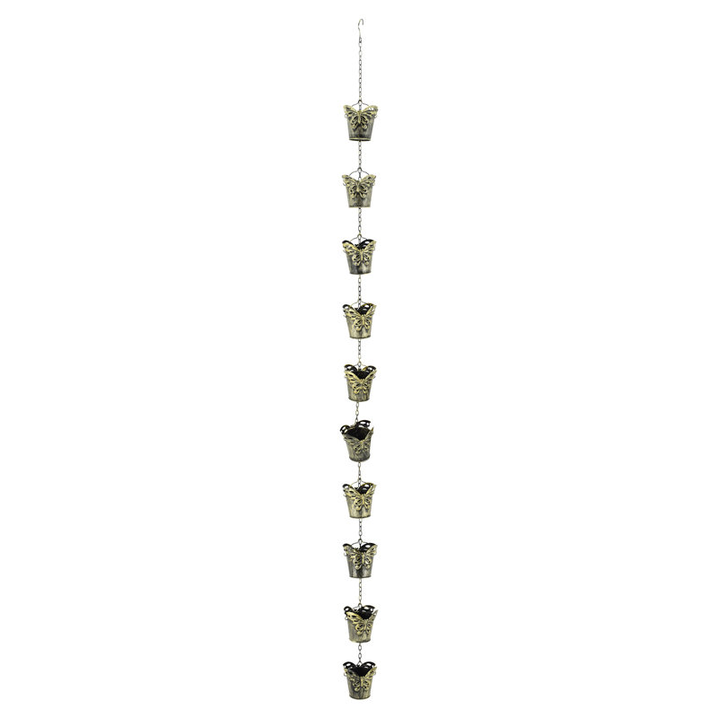 Jaclynn Metal Animals Rain Chain