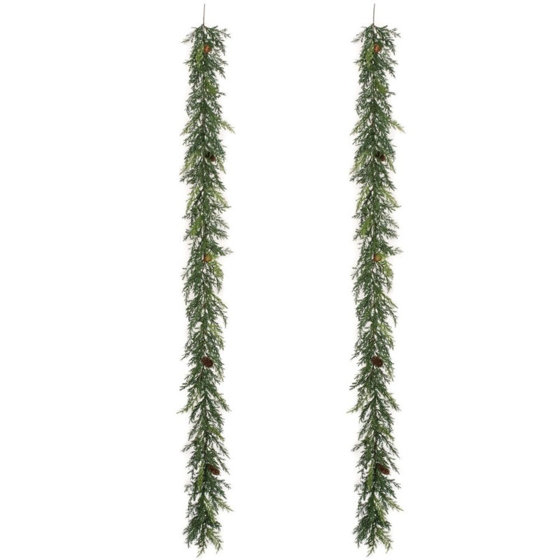 Ensemble de 2 guirlandes Arborvitae 2 pièces