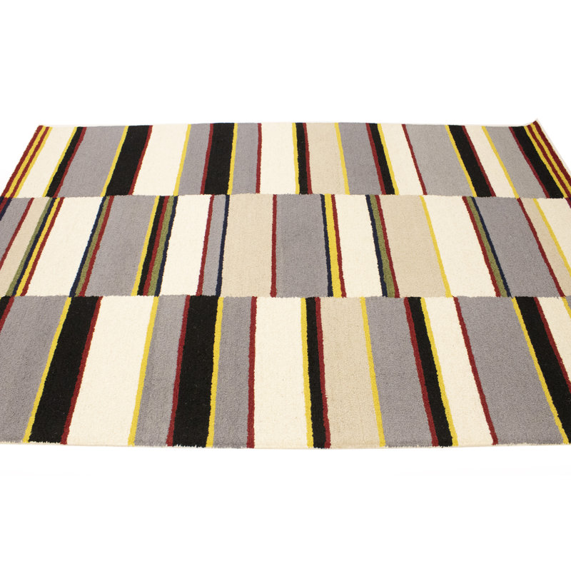 Wool Striped Indoor Rug