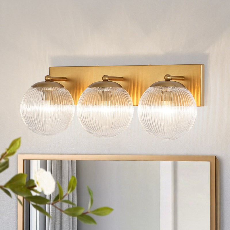 Éclairage de salle de bain moderne 3 lumières