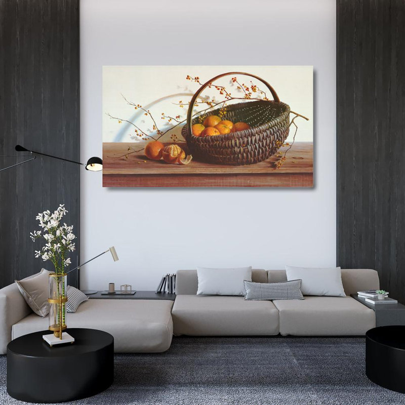 Oranges, 28" H x 48" W