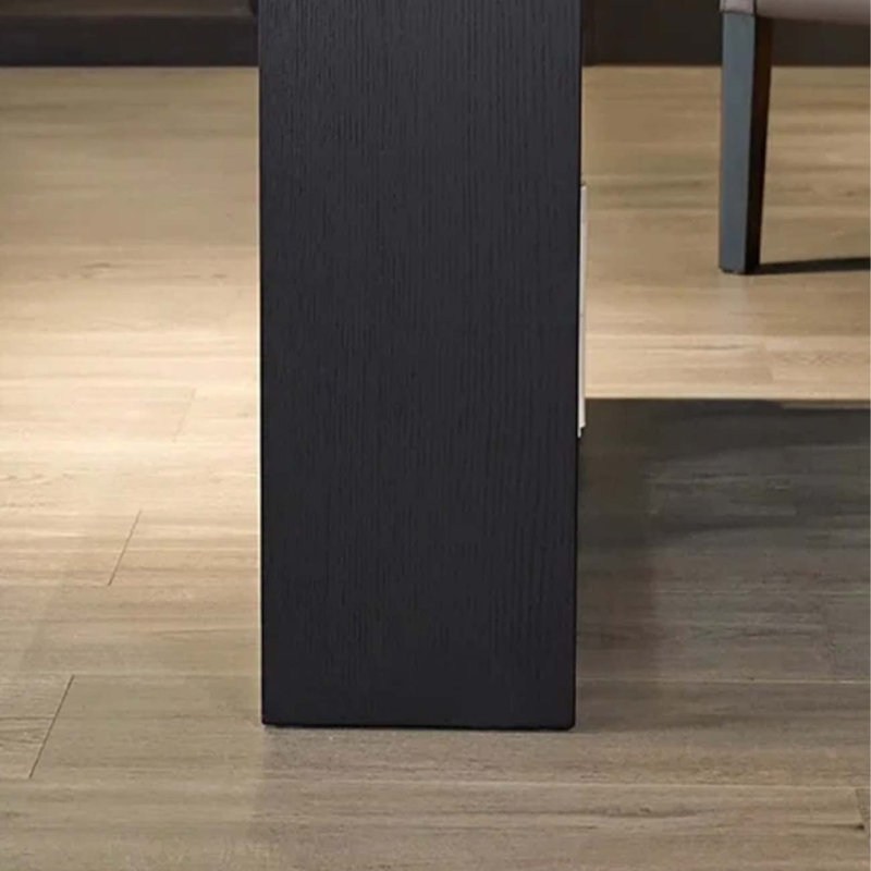 Solid wood home office computer desk
