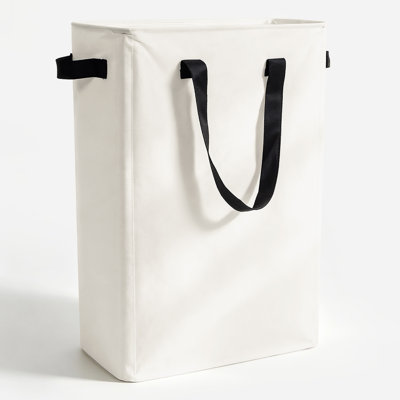 50L Collapsible Fabric Laundry Hamper with Carry Handles