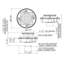 PVC 2" X 3" Drain Kit with Matrix Decorative Cover-53674029