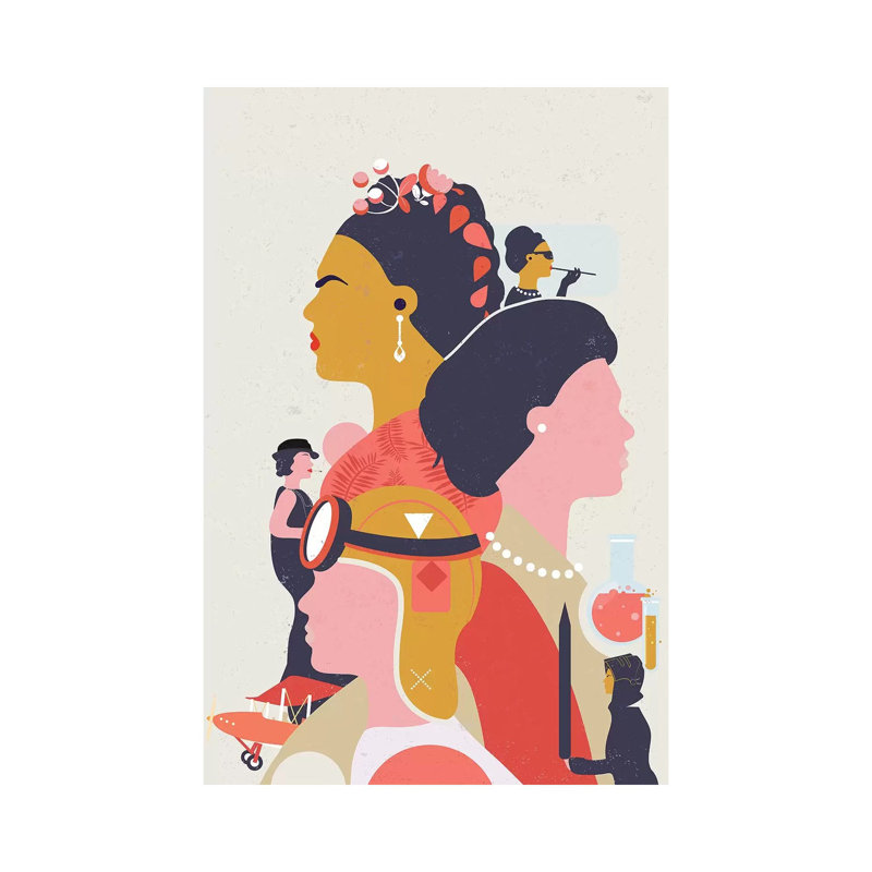 Phewomenal by Nettsch - Print on Canvas, Wrapped Canvas, 66.04cm H x 45.72cm W x 3.81cm D