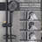 Shower Faucet with 2-Function 10 Inch Rainfall,Massage,Full Spray Shower Head-104845214