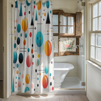 Abstract Forms - Premium Shower Curtain