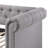Gray Fabric Daybed with Trundle