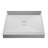 60" X 32" SMC Single-Threshold Shower Base With Center Drain & Complete Drain Assembly