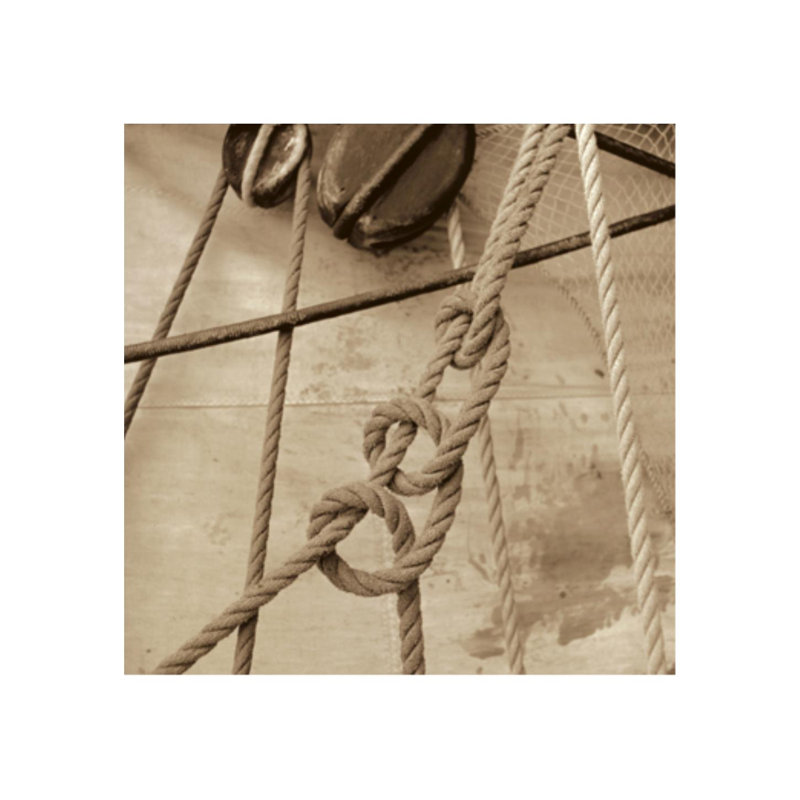 Nautical Aspect V Print by Michael Kahn, Matte, 24" H x 24" W x 1.5" D