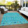 Aleighna Area Rug with Non-Slip Backing