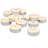 Unscented Tealight Candle with Metal Holder