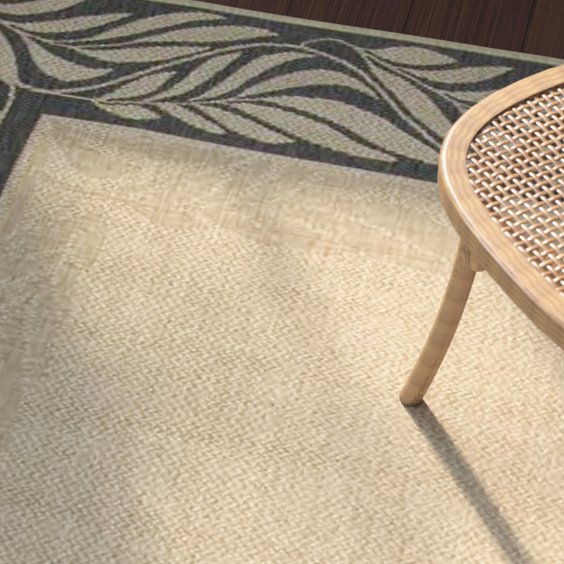 Herefordshire Performance Floral Indoor/Outdoor Area Rug, Rectangle 2'7" x 5'