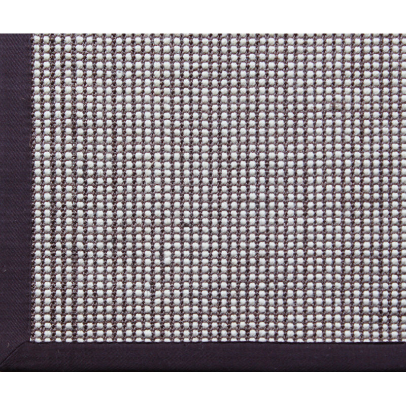 Tapis ivoire tissé à la main, Rectangle 5 pi x 8 pi