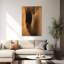«Golden Desert Forms Abstract Organic Contemporary Landscape Nature», reproduction d'art murale-1955102978