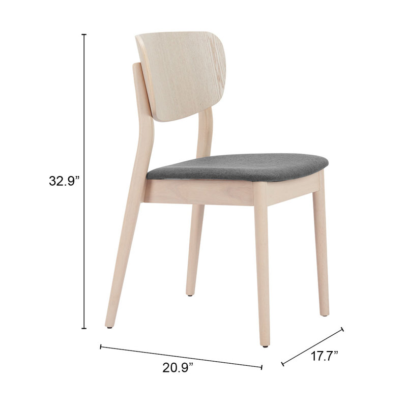 Ensemble de 2 chaises d'appoint Modern
