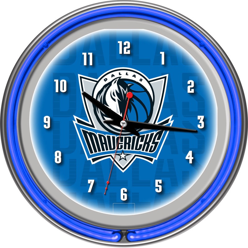 Horloge murale 11 po NBA, 14.5", Mavericks de Dallas