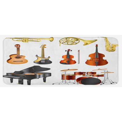 Traditional Polyester Kitchen Mat