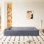 Canapé-lit moelleux pliable en peluche avec coussins de soutien pour le repos intérieur-129606194