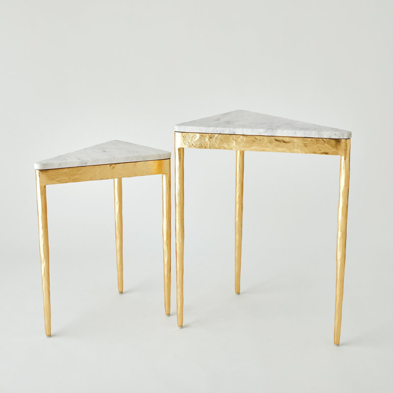 Marble Nesting End Table