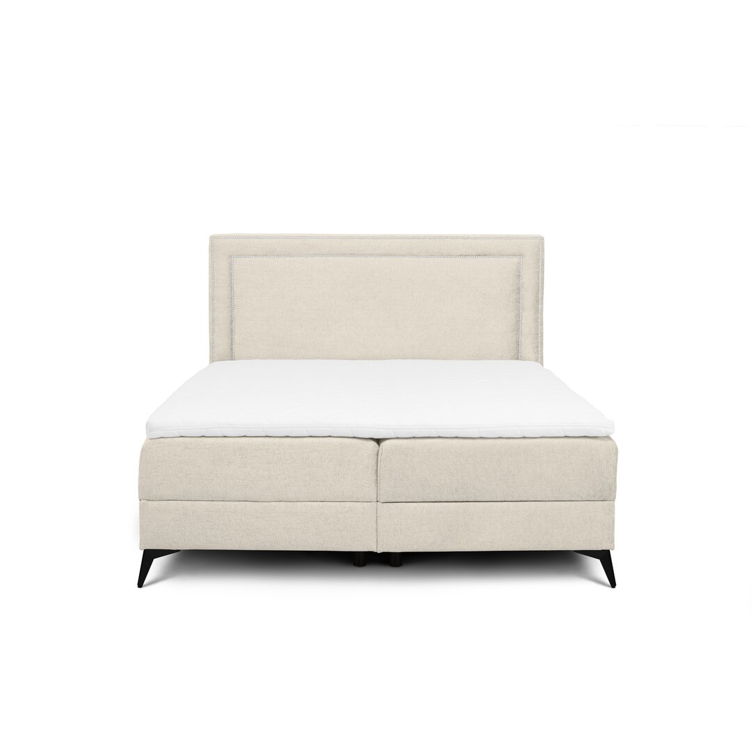 Boxspringbett Bed Baen mit Topper und Bettkasten