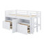 Lit mezzanine avec 4 tiroirs, sous l'armoire et les tablettes-1433580066