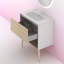 Selsey Vanity & Mirror Set-1166281082
