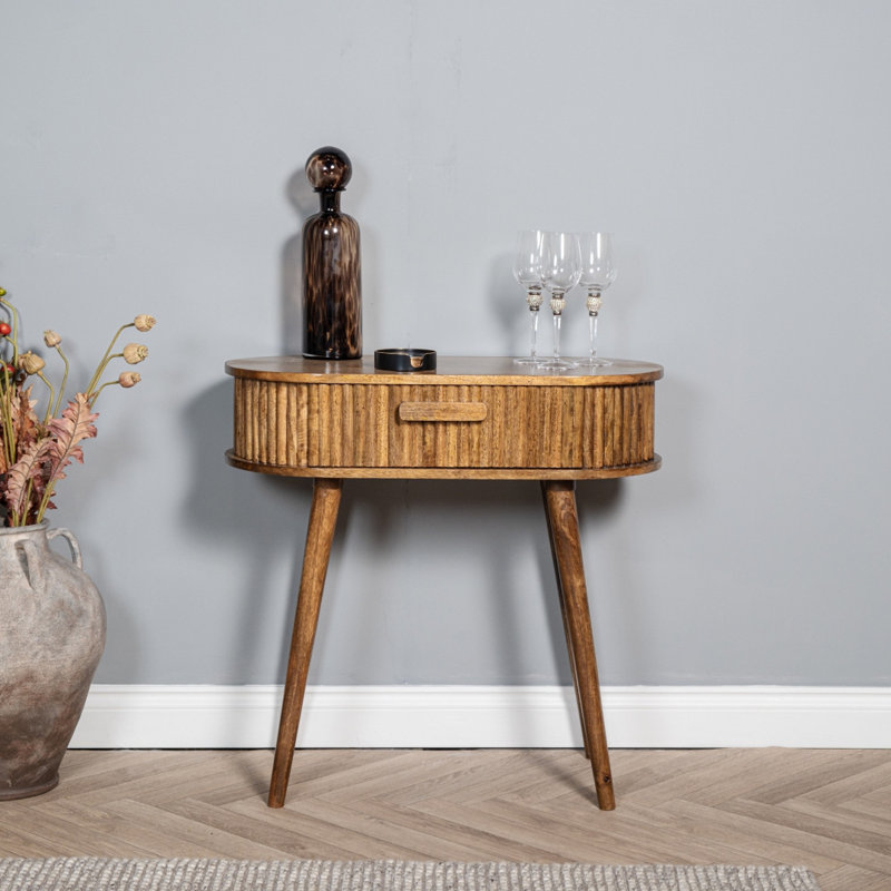 Spradley 203.2cm Solid Wood Console Table