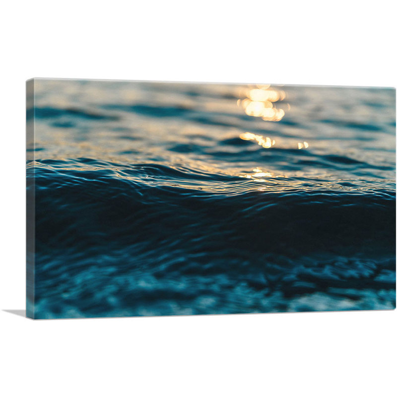 " Ocean Wave ", 26" H x 40" W x 0.75" D