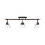 Plafonnier semi-encastré 3 lumières Bryannah-107150125-107150133