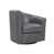 Charcoal Gray Faux Leather