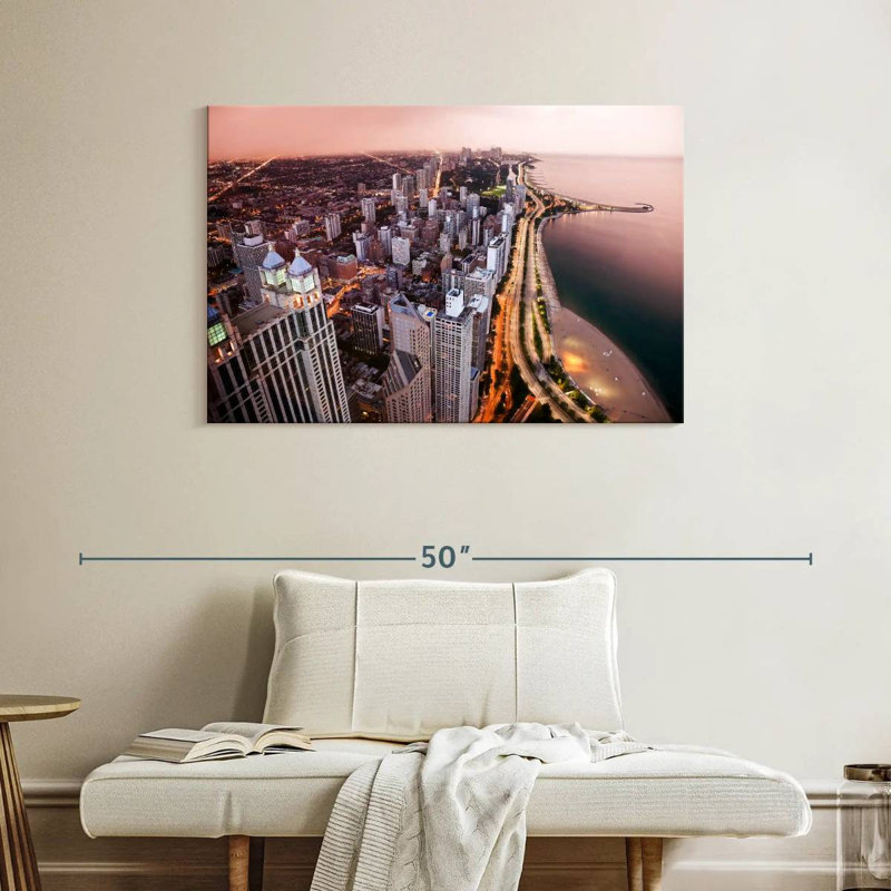 Sirci Lake Shore Drive, H 26 po x l 39 po